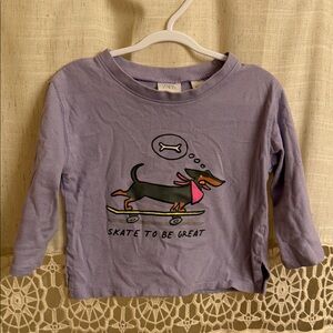 Zara Long sleeve Graphic 12/18